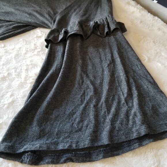 Women's Gray Boho Top Plus Size 2X Bell Sleeve Stretch Whimsygoth - Picture 10 of 10